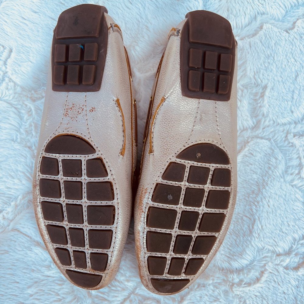 Clarks Dunbar Gold Racer Driving Moccasin, Loafer  Womens 8.5 - Picture 7 of 8